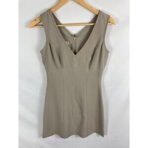Bebe V Neck Sleeveless Dress Size 4